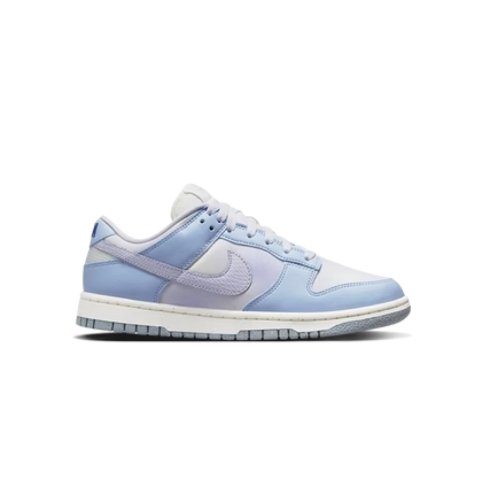 Dunk Low White Blue Airbrush