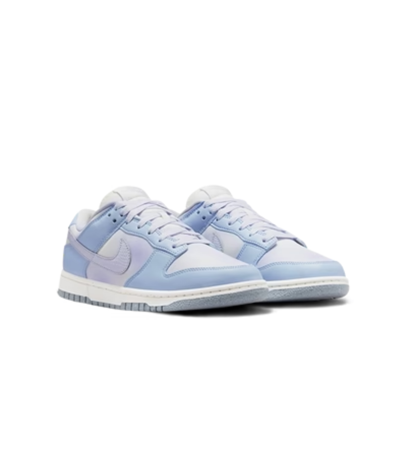 Dunk Low White Blue Airbrush