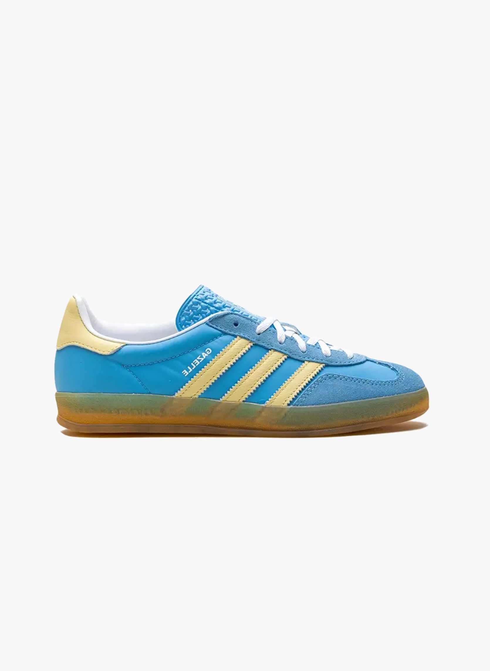 Adidas Gazelle Indoor Semi Blue Burst Almost Yellow