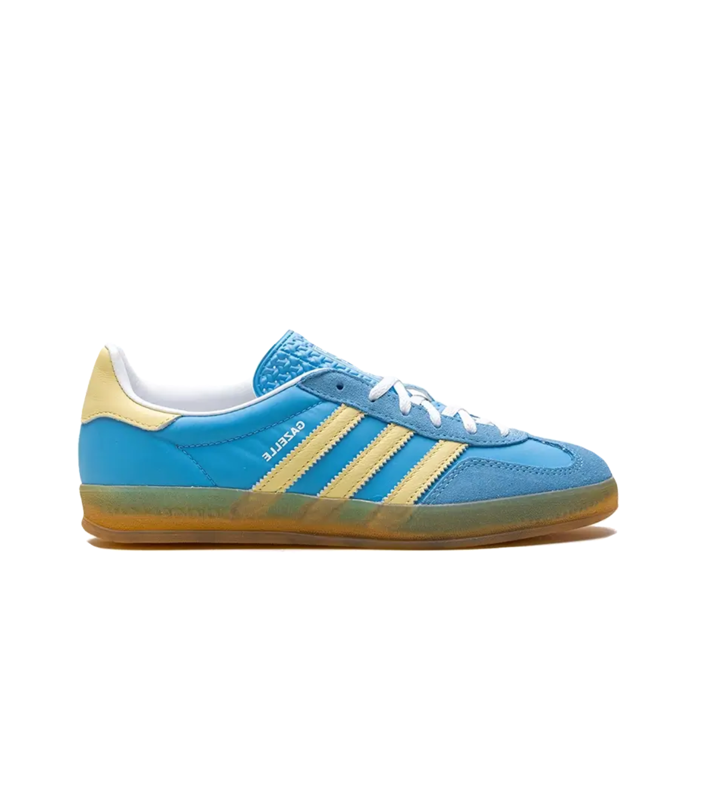 Adidas Gazelle Indoor Semi Blue Burst Almost Yellow