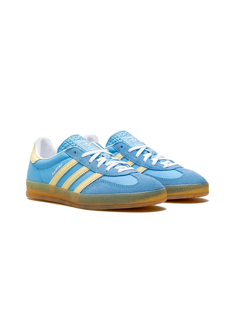Adidas Gazelle Indoor Semi Blue Burst Almost Yellow