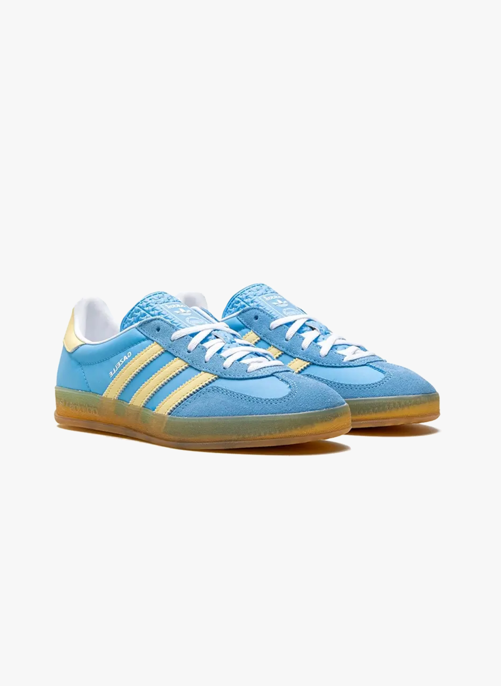 Adidas Gazelle Indoor Semi Blue Burst Almost Yellow