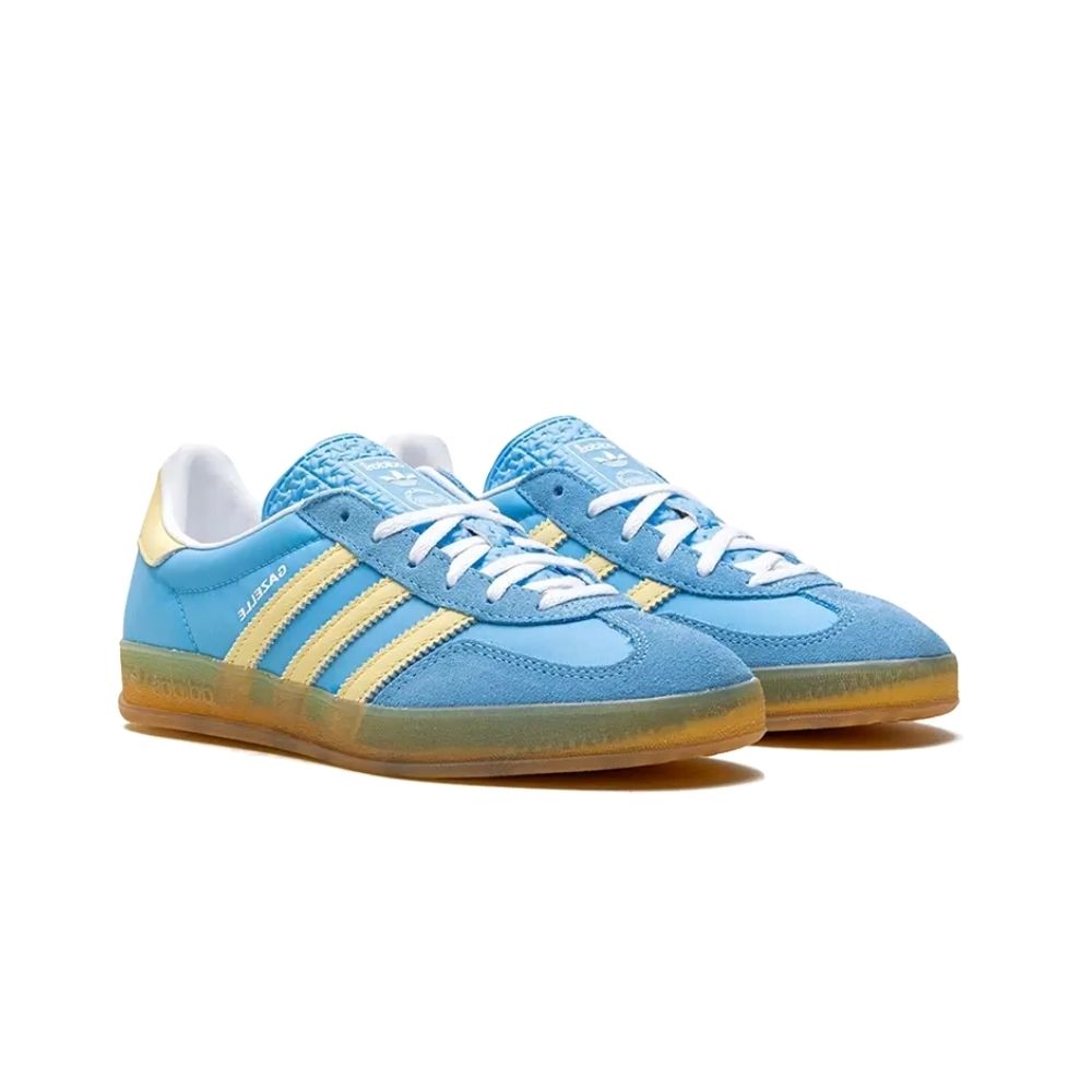 Adidas Gazelle Indoor Semi Blue Burst Almost Yellow