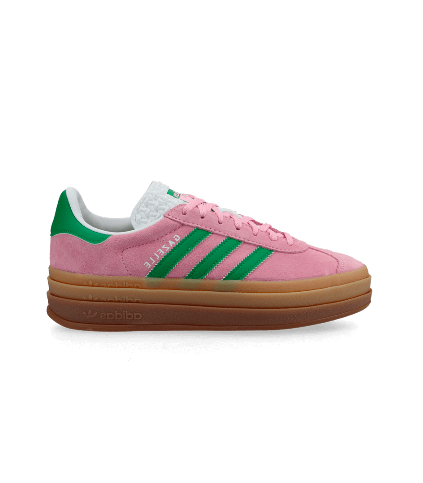 Adidas Gazelle Bold True Pink Green Cloud White