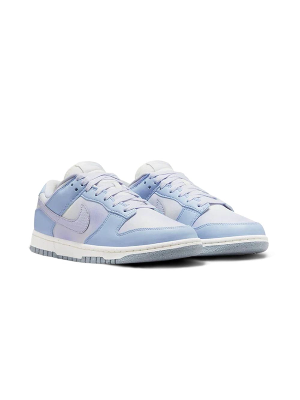 Dunk Low White Blue Airbrush