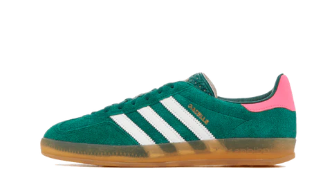 Adidas Gazelle Indoor Collegiate Green Lucid Pink