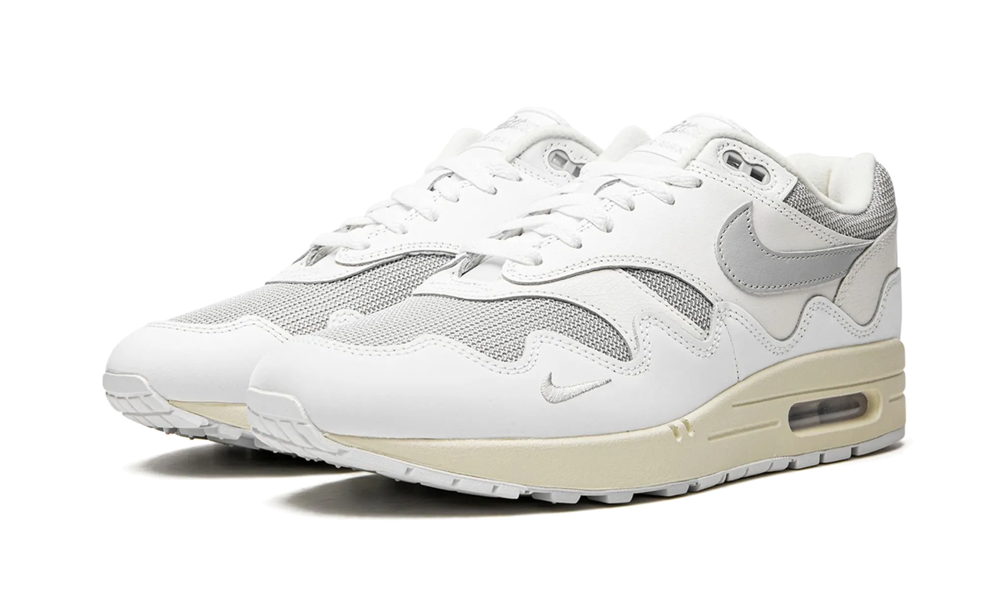 Air Max 1 Patta White Grey - DQ0299-100