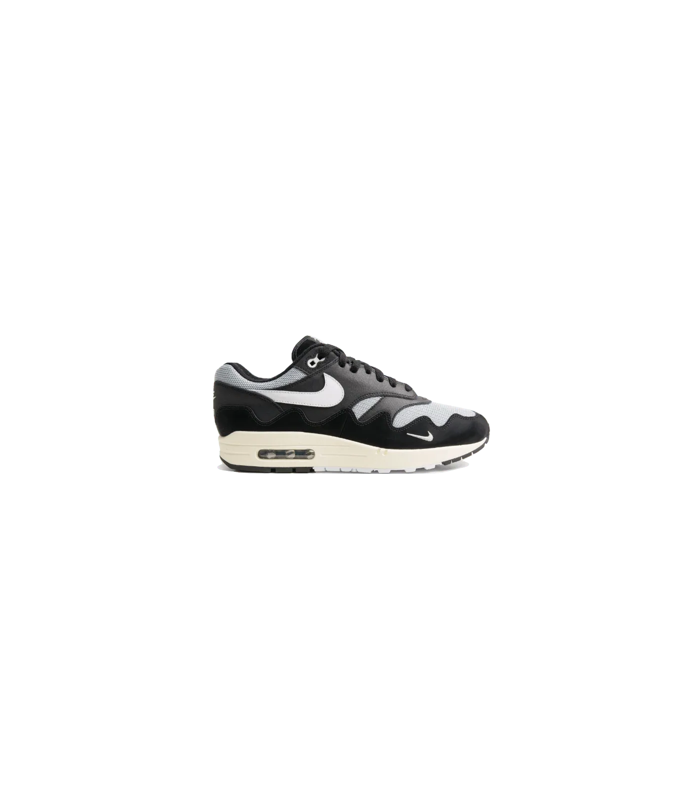 Air Max 1 Patta Black Grey (Special Box + Bracelet) - DQ0299-001