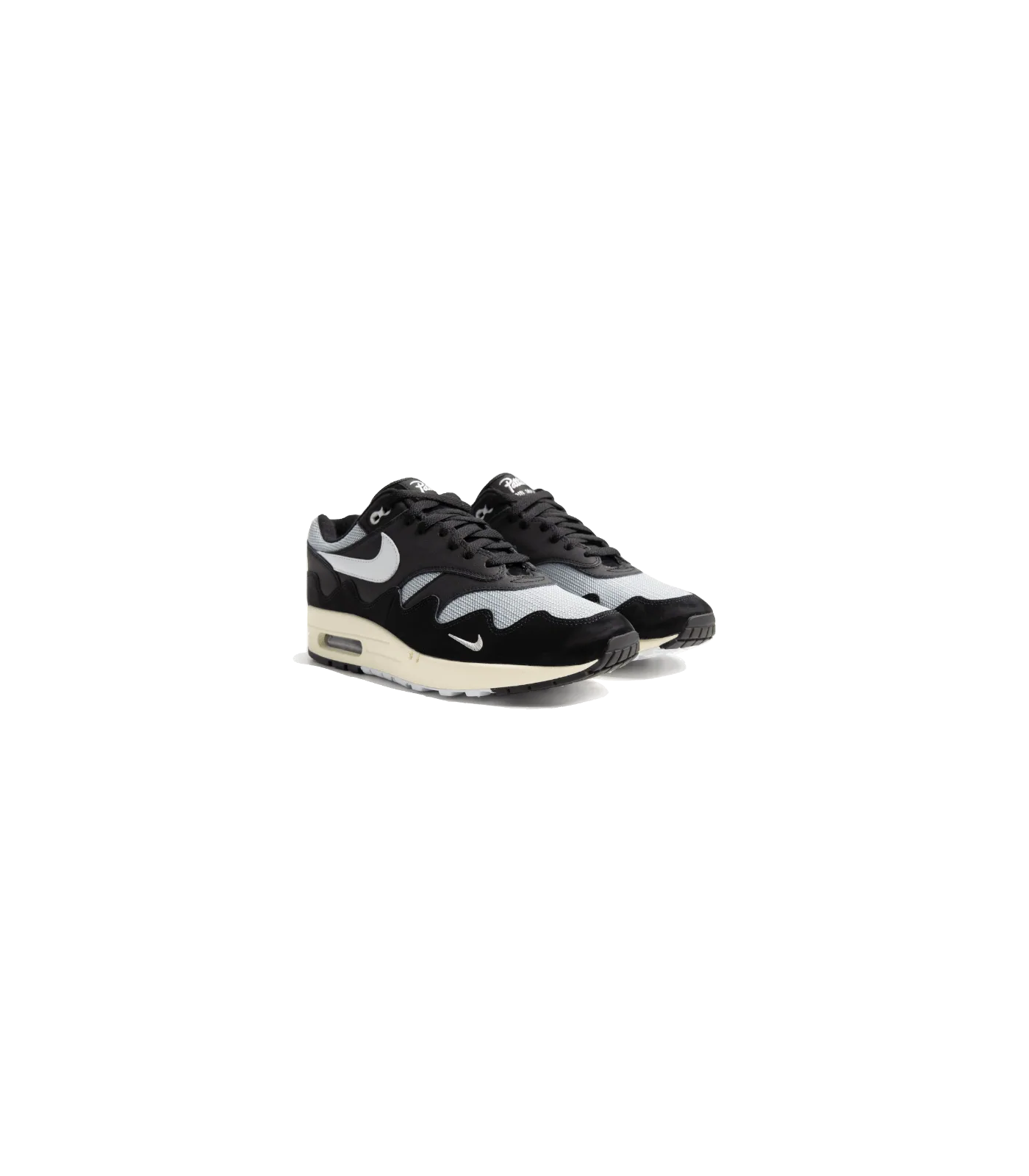 Air Max 1 Patta Black Grey (Special Box + Bracelet) - DQ0299-001