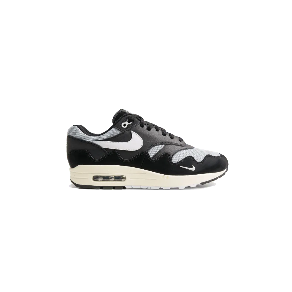Air Max 1 Patta Black Grey (Special Box + Bracelet) - DQ0299-001