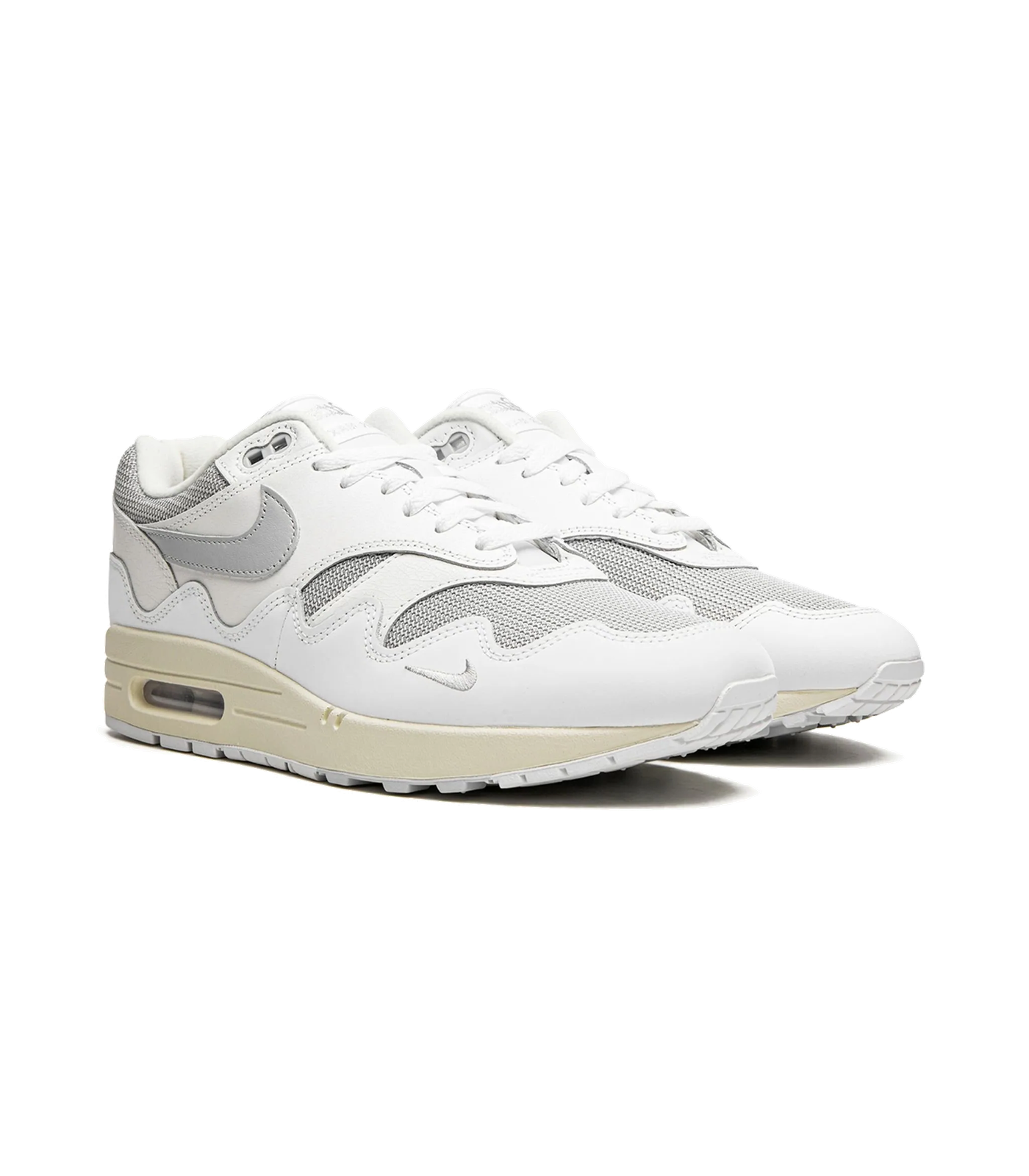 Air Max 1 Patta White Grey - DQ0299-100