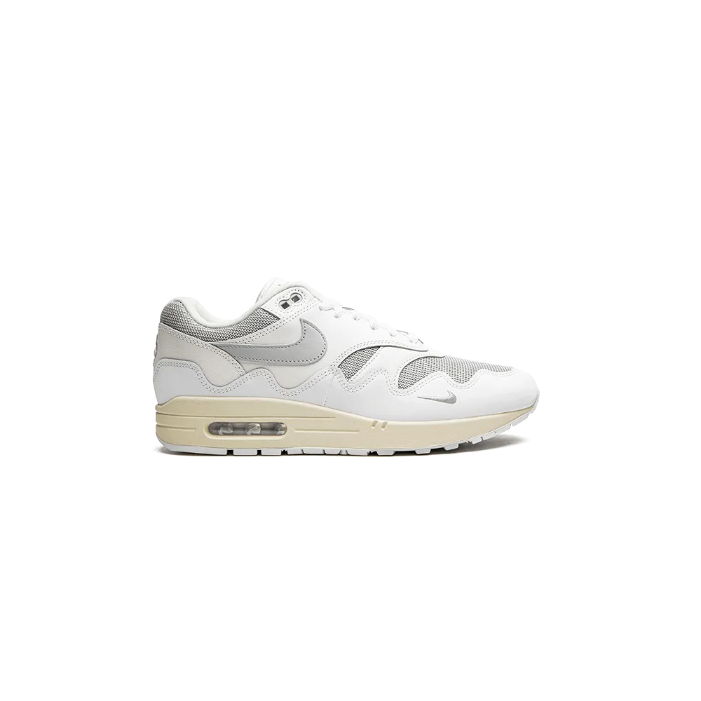 Air Max 1 Patta White Grey - DQ0299-100