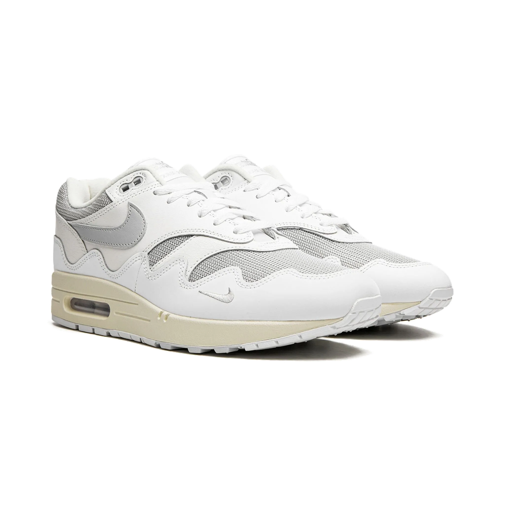 Air Max 1 Patta White Grey - DQ0299-100