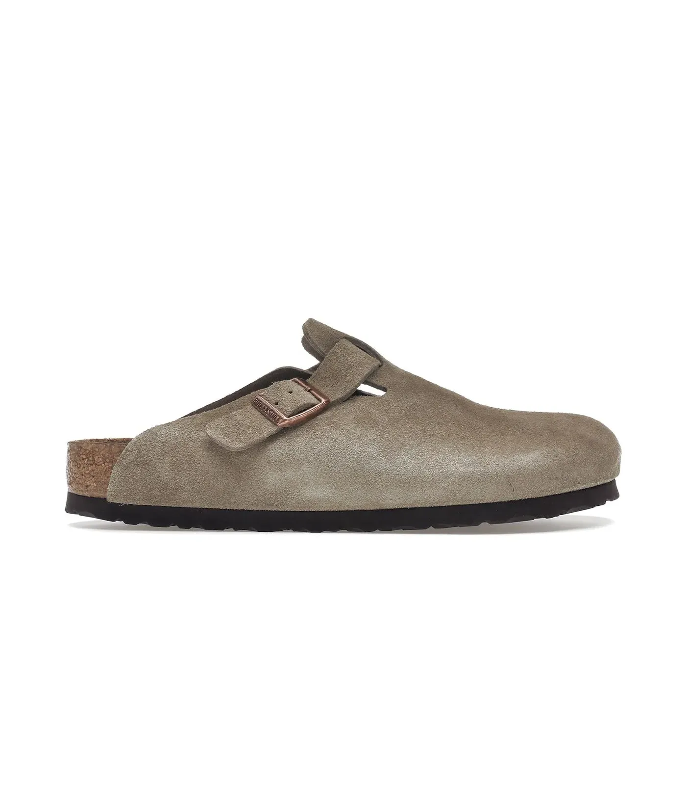 Boston Soft Footbed Suede Taupe - 0560771