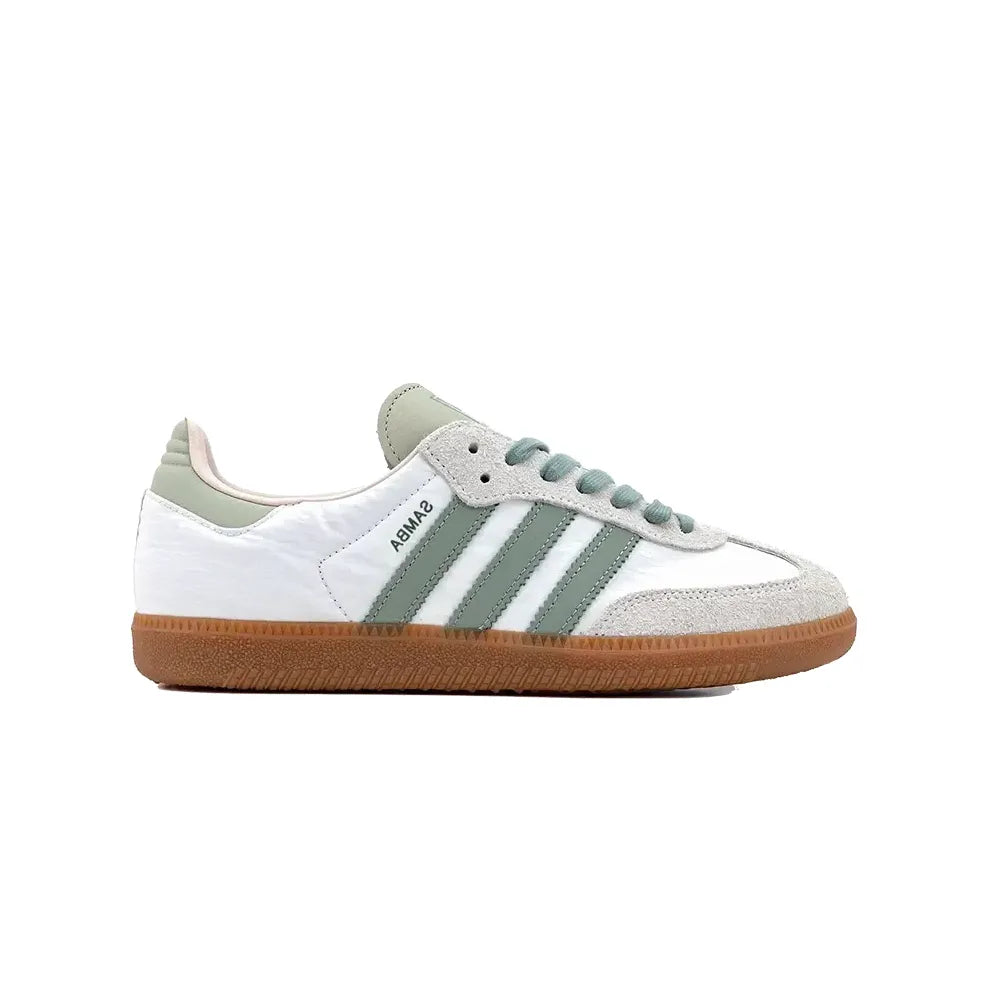 Samba OG Cloud White Silver Green - ID0492