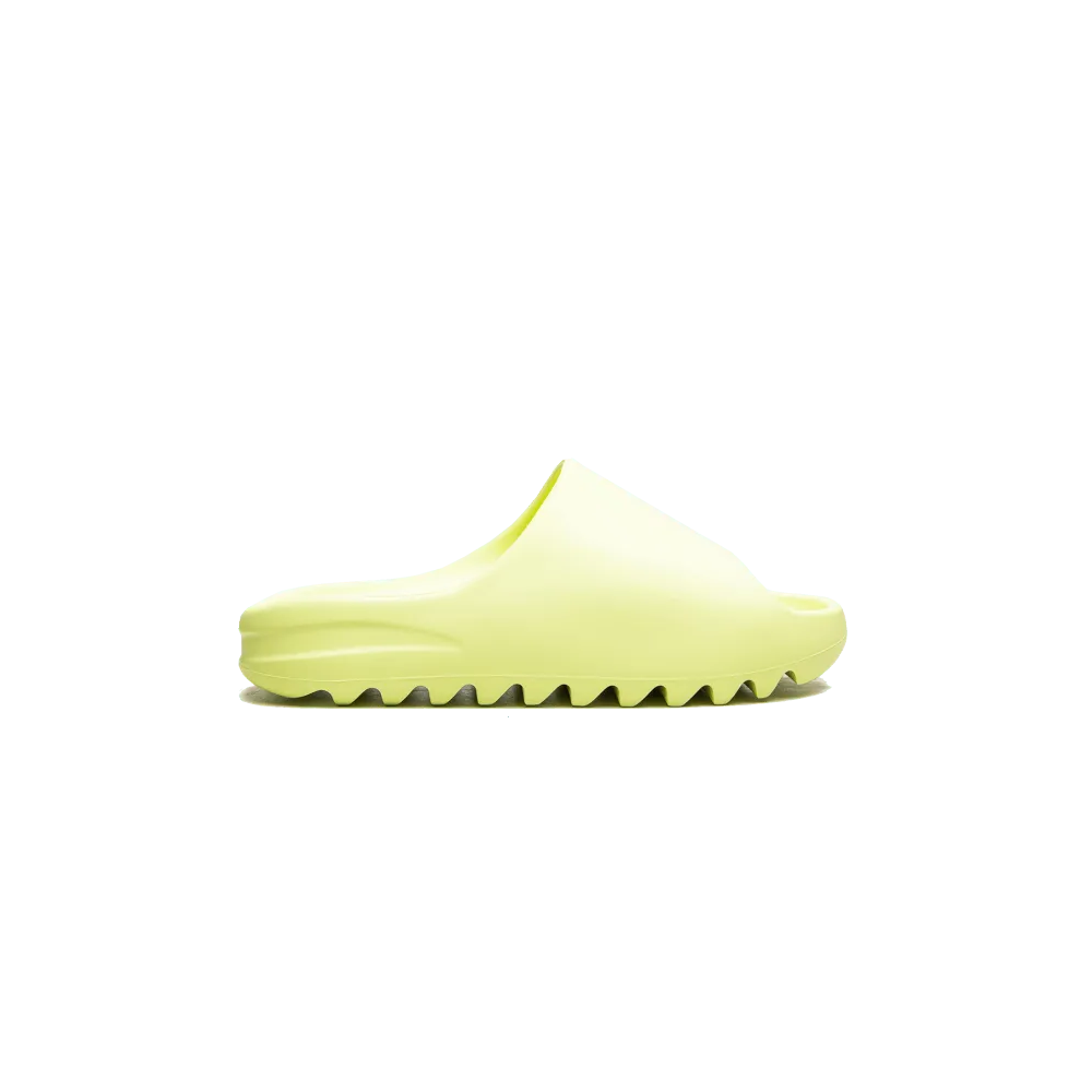 Yeezy Slide Glow Green (Restock Pair 2022) - HQ6447