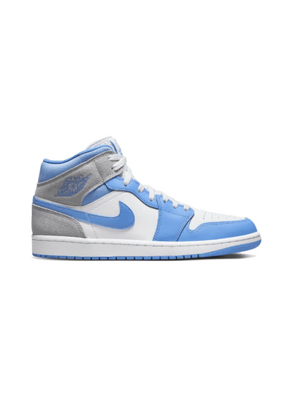 Air Jordan 1 Mid University Blue Grey