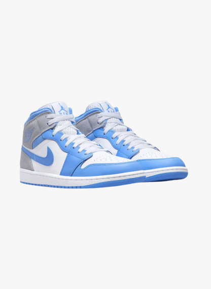 Air Jordan 1 Mid University Blue Grey