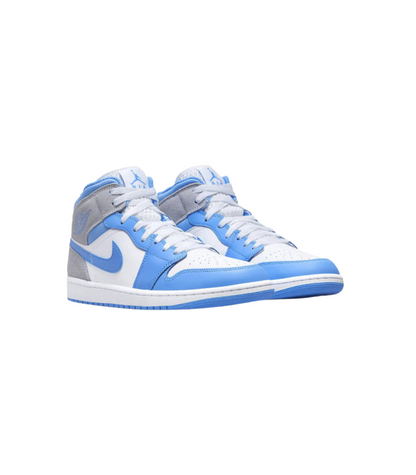 Air Jordan 1 Mid University Blue Grey