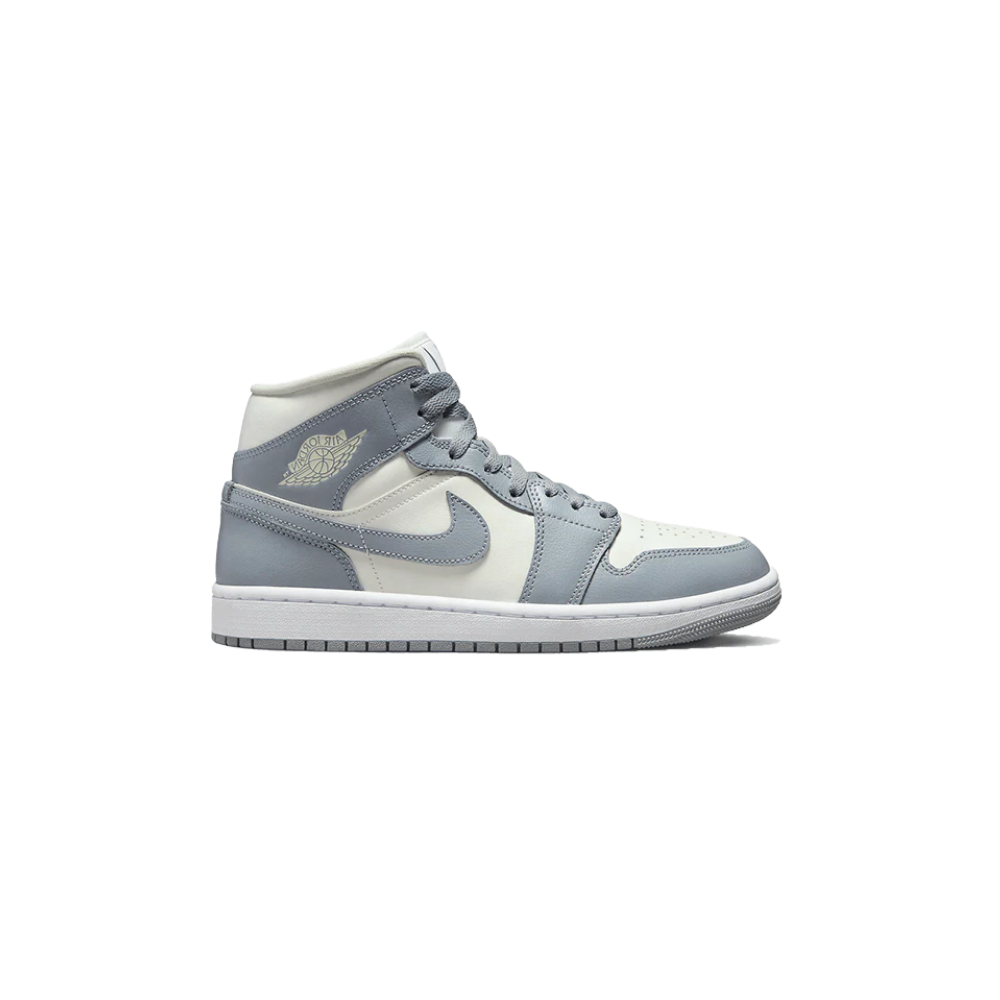 Air Jordan 1 Mid Grey Sail