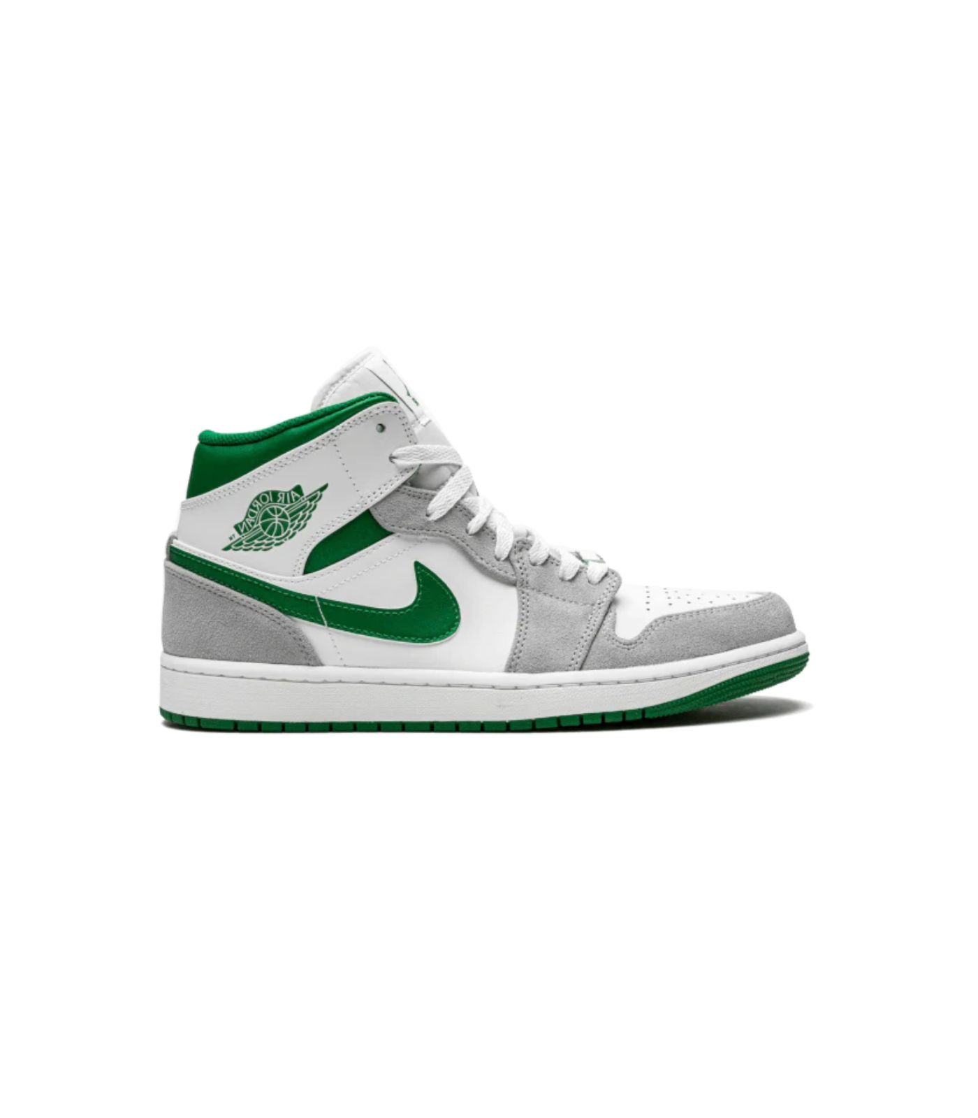 Air Jordan 1 Mid Grey Green