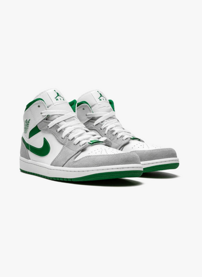 Air Jordan 1 Mid Grey Green