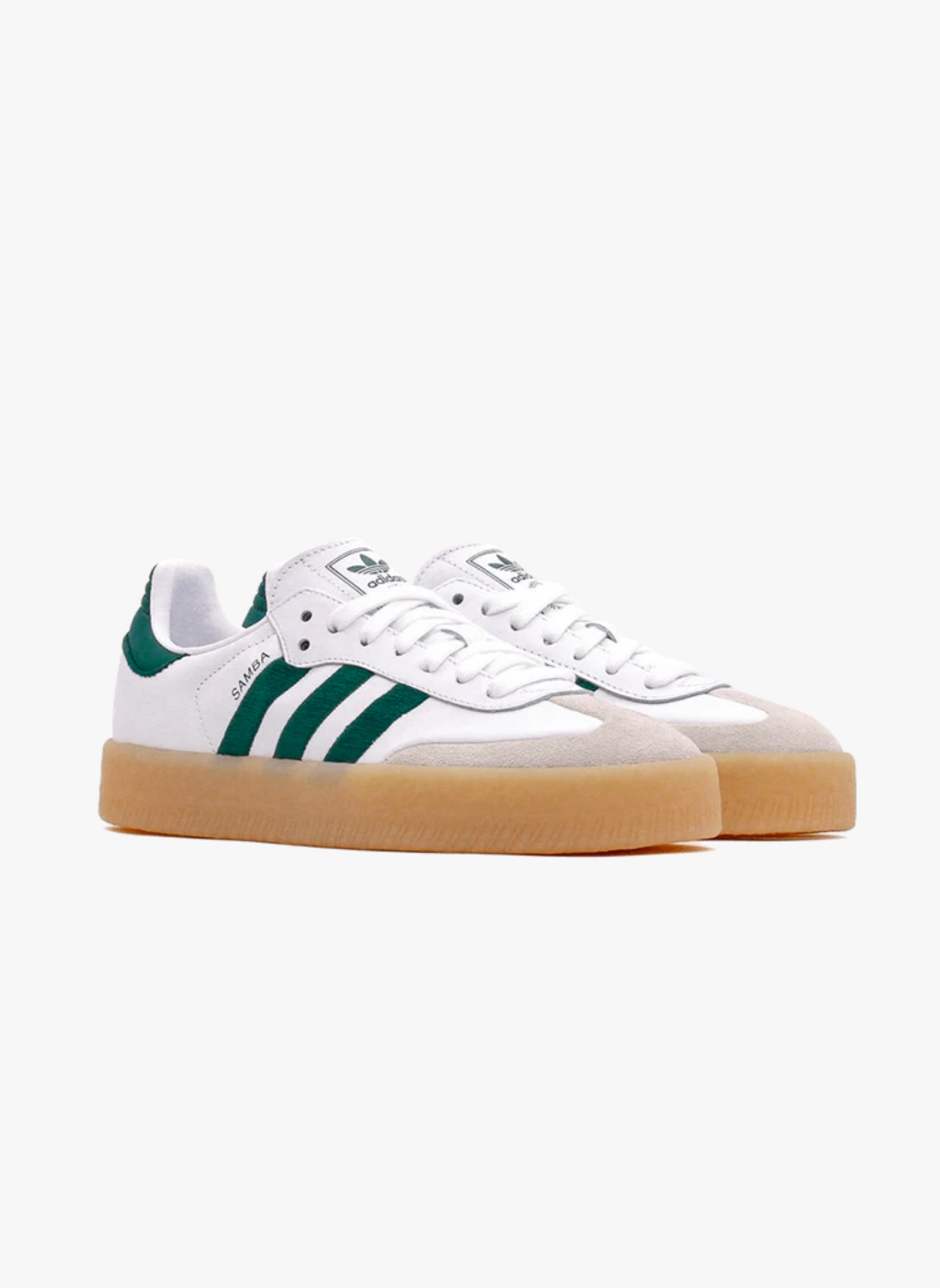 Adidas Samba White Collegiate Green Gum