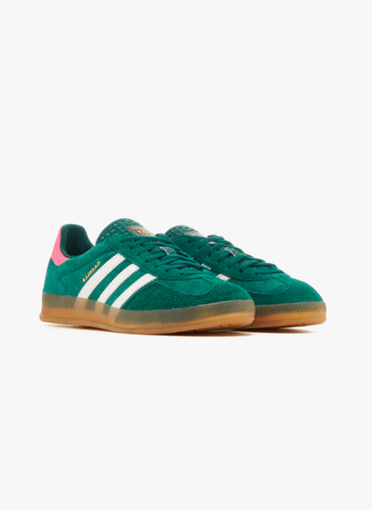 Adidas Gazelle Indoor Collegiate Green Lucid Pink