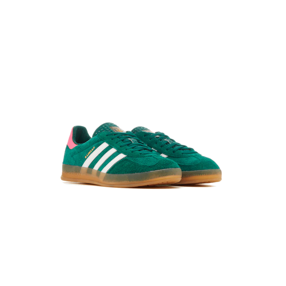 Adidas Gazelle Indoor Collegiate Green Lucid Pink