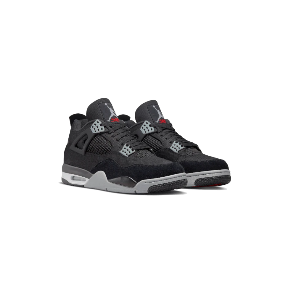 Air Jordan 4 Black Canvas (GS)