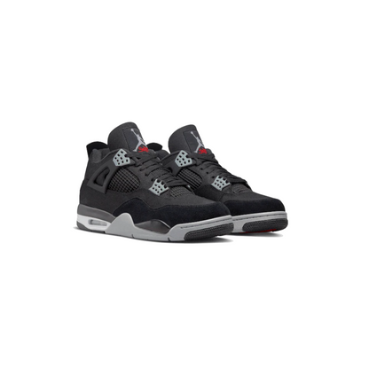 Air Jordan 4 Black Canvas