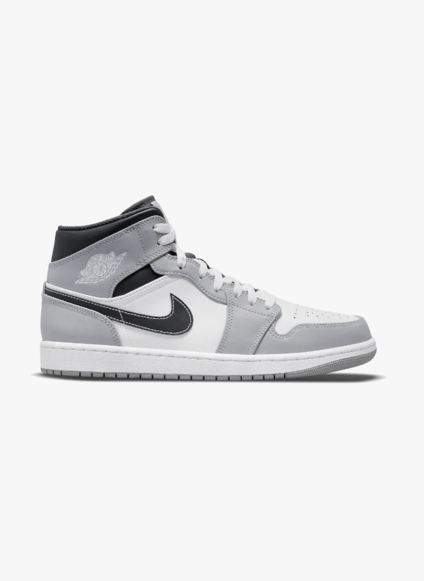 Air Jordan 1 Mid Light Smoke Grey Anthracite