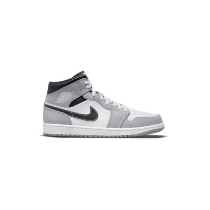 Air Jordan 1 Mid Light Smoke Grey Anthracite (GS)