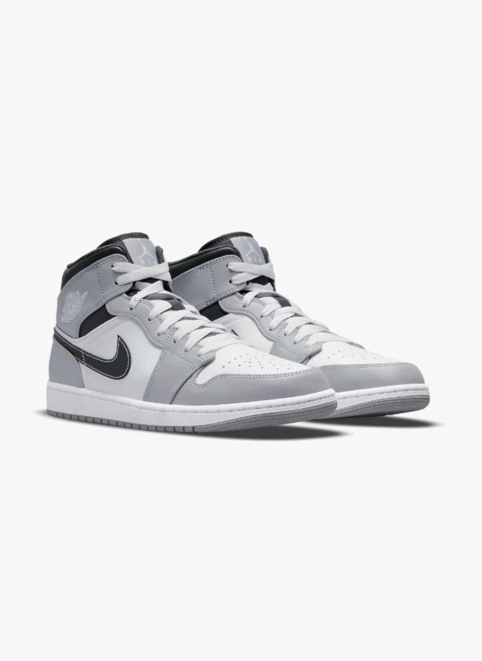 Air Jordan 1 Mid Light Smoke Grey Anthracite