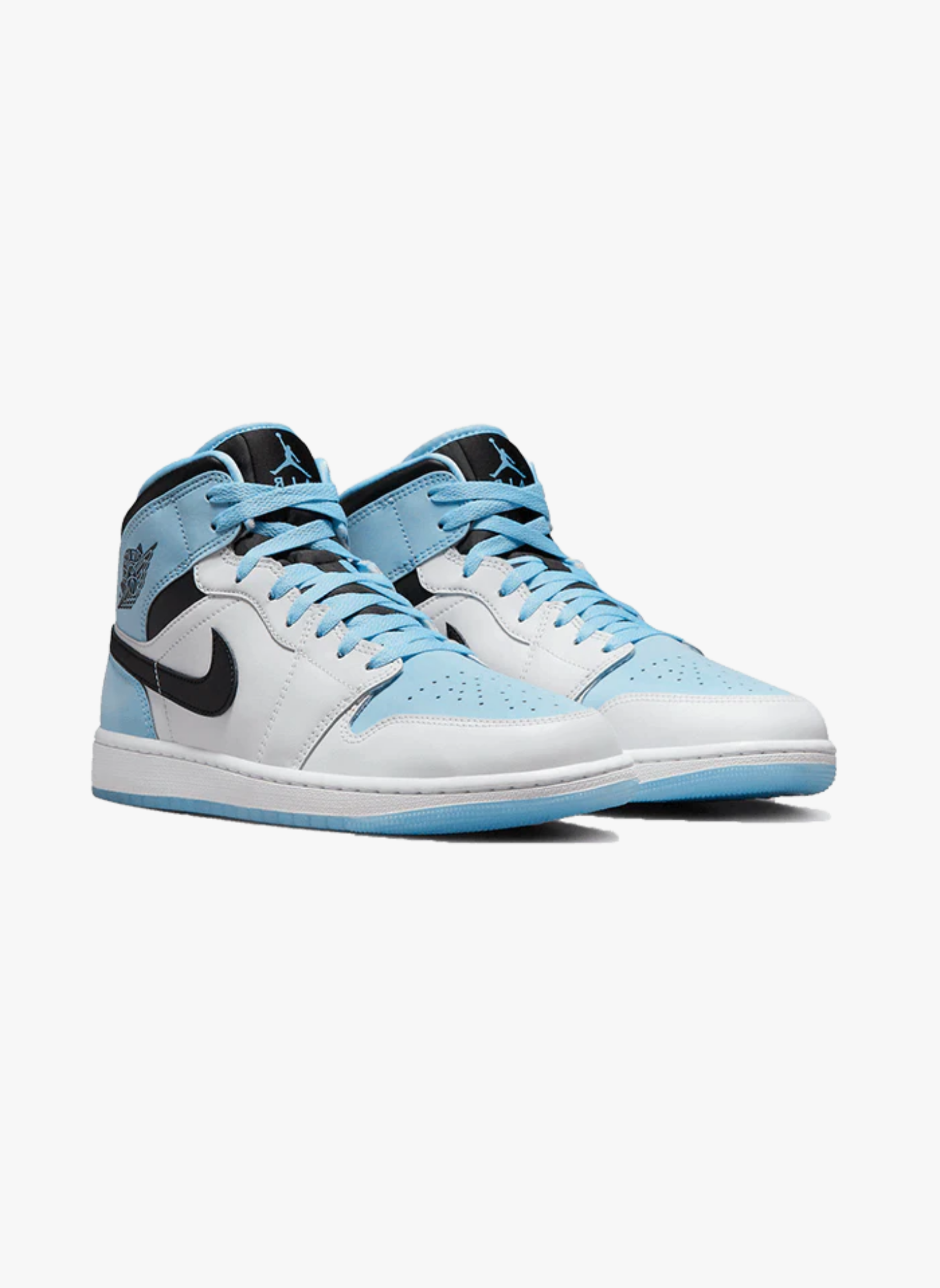 Air Jordan 1 Mid SE Ice Blue Black