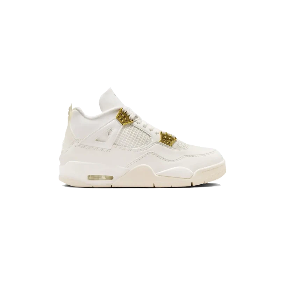 Air Jordan 4 Sail Metallic Gold