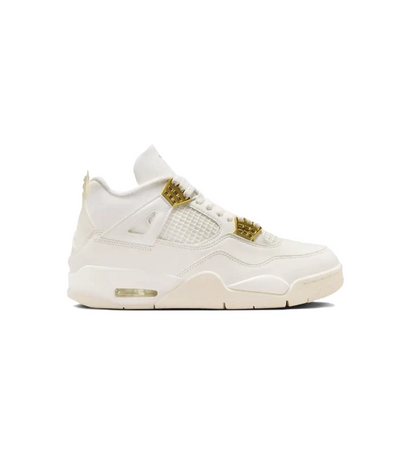 Air Jordan 4 Sail Metallic Gold