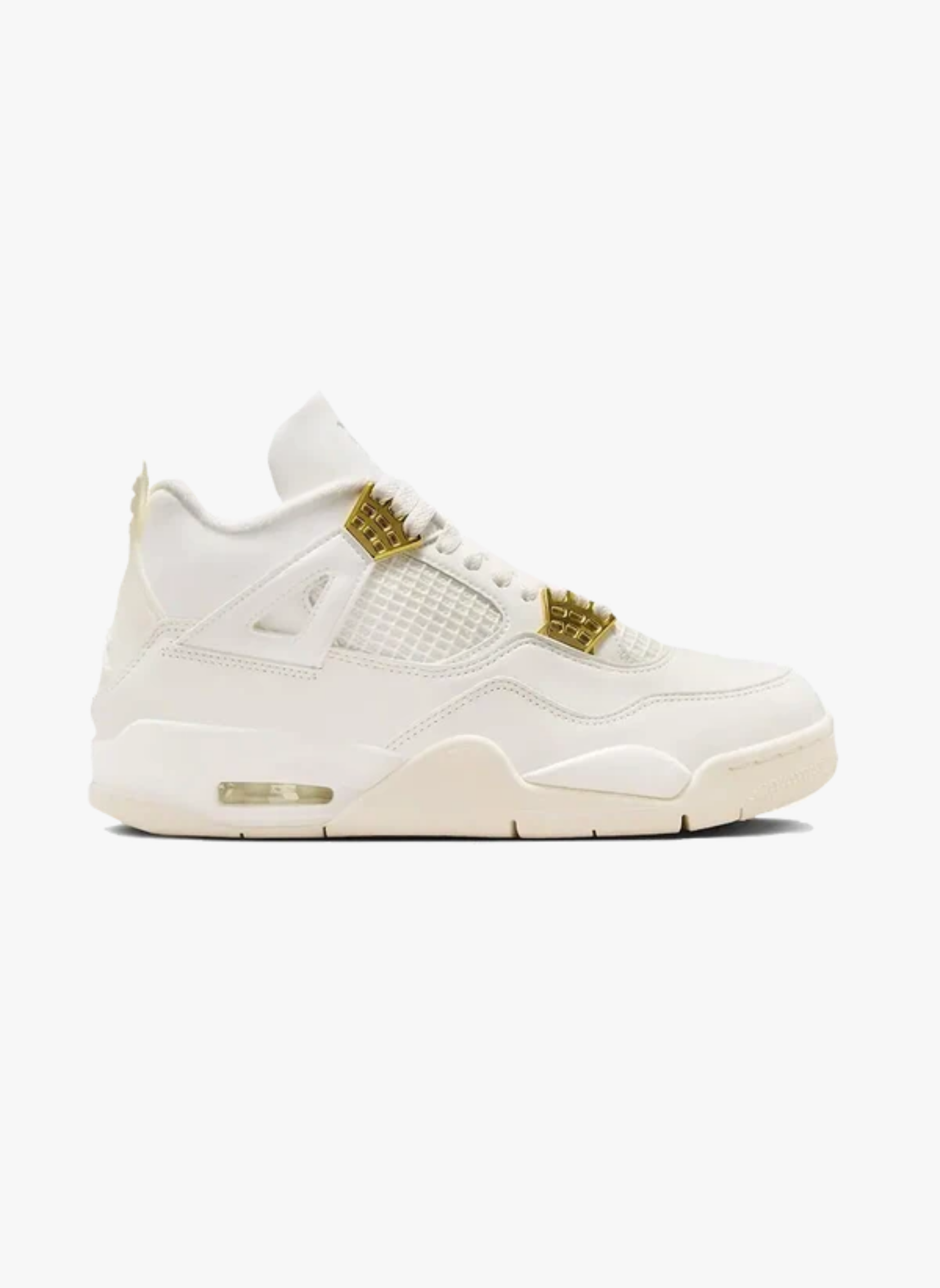 Air Jordan 4 Sail Metallic Gold