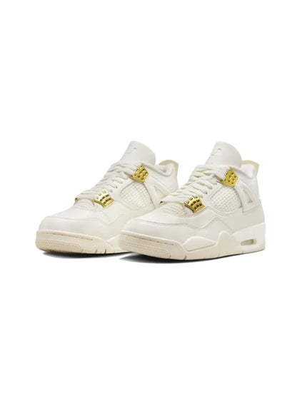 Air Jordan 4 Sail Metallic Gold