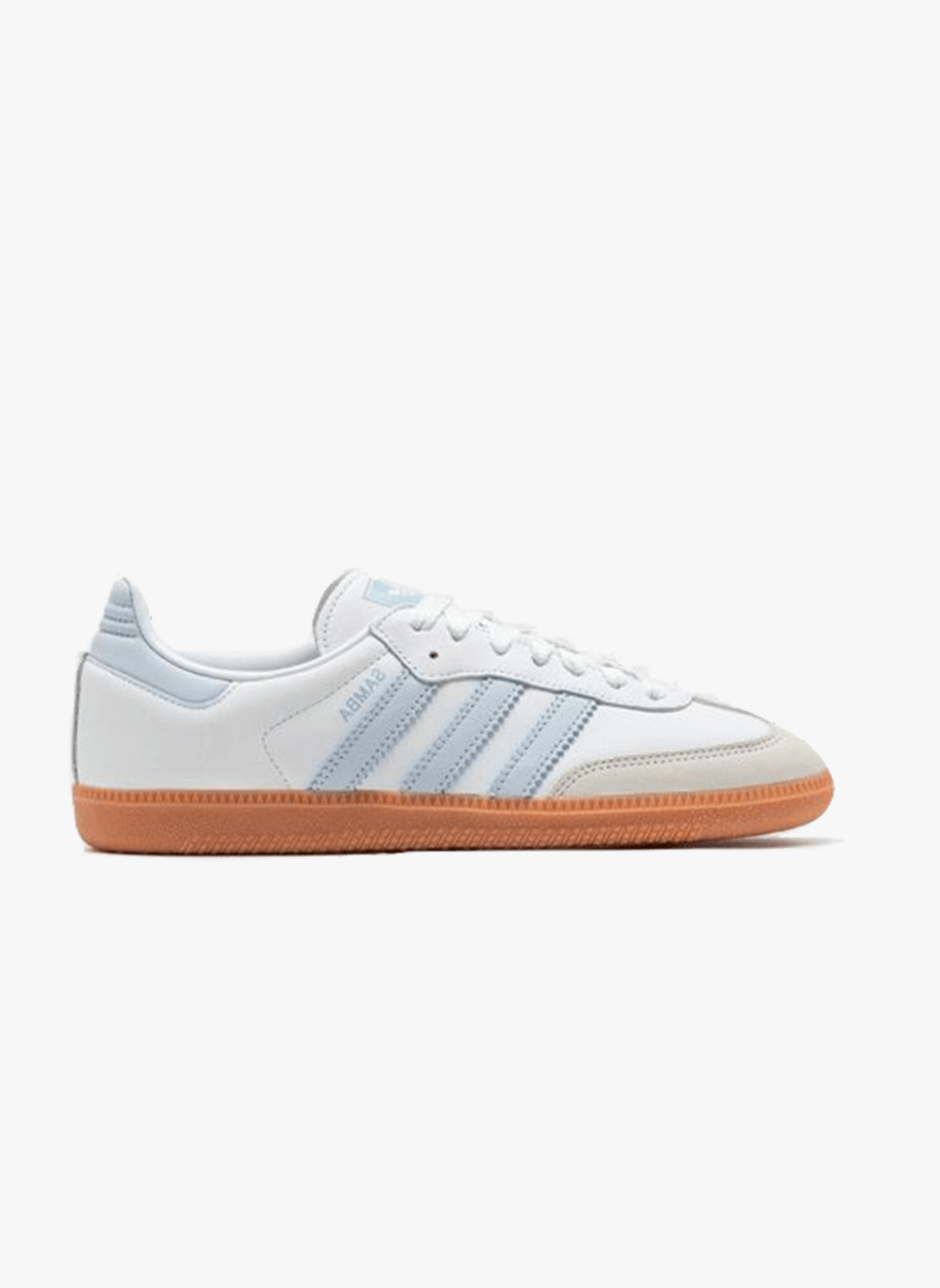 Adidas Samba OG White Halo Blue Gum