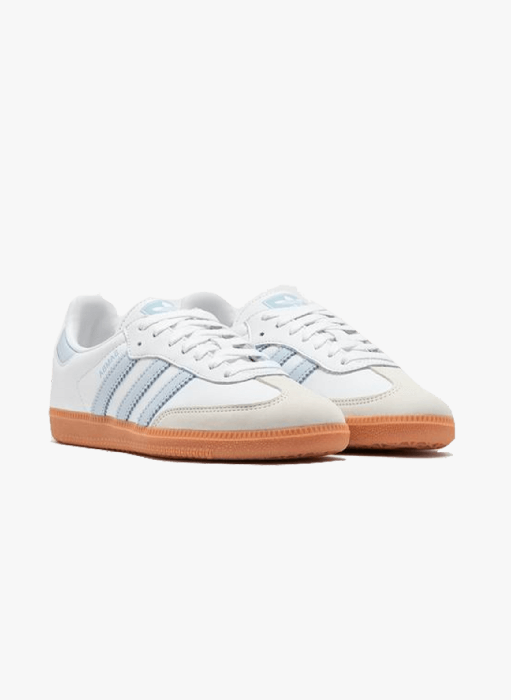 Adidas Samba OG White Halo Blue Gum