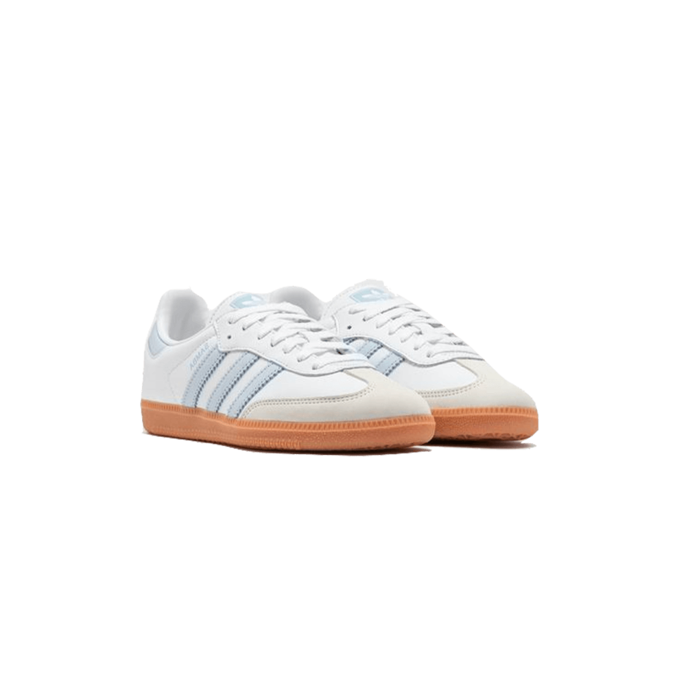 Adidas Samba OG White Halo Blue Gum