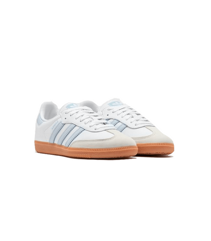 Adidas Samba OG White Halo Blue Gum