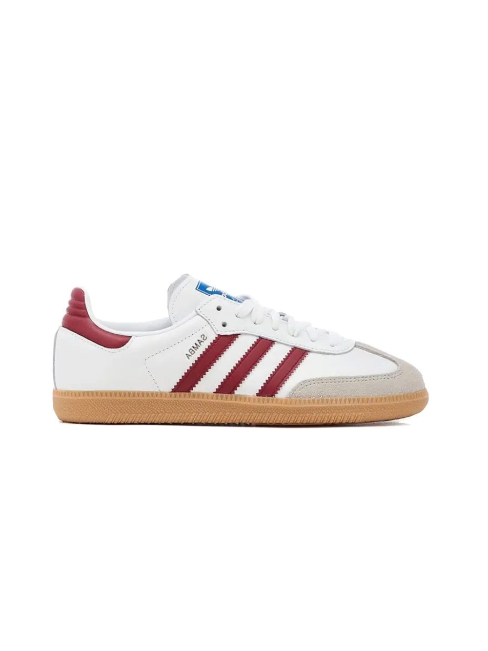 Adidas Samba OG White Burgundy Gum