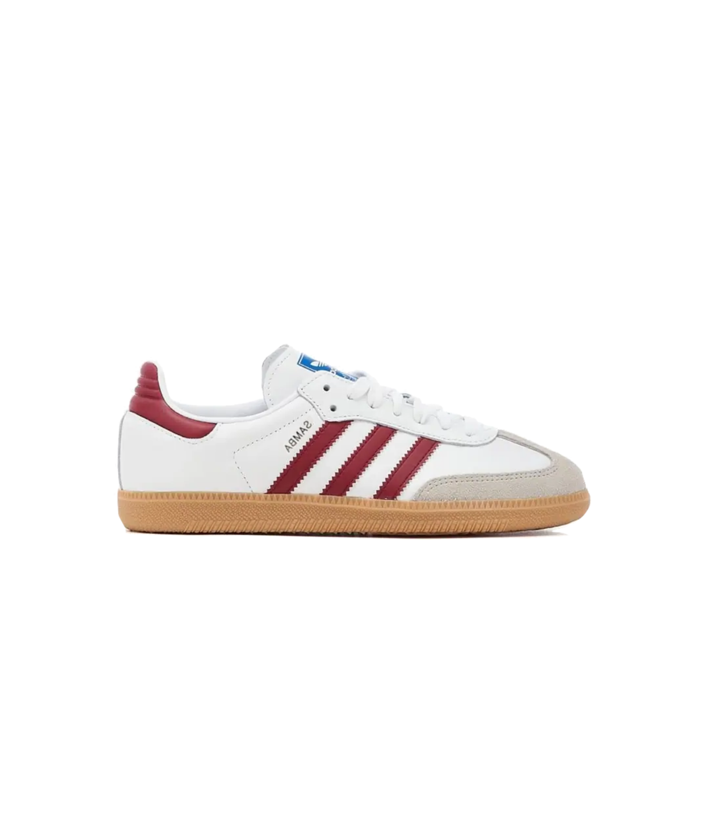 Adidas Samba OG White Burgundy Gum