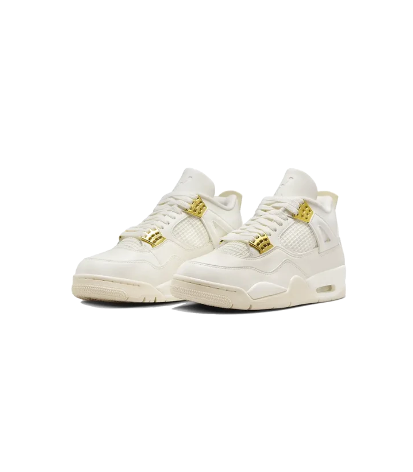 Air Jordan 4 Sail Metallic Gold