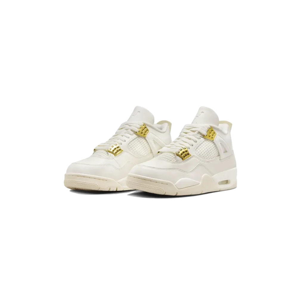 Air Jordan 4 Sail Metallic Gold