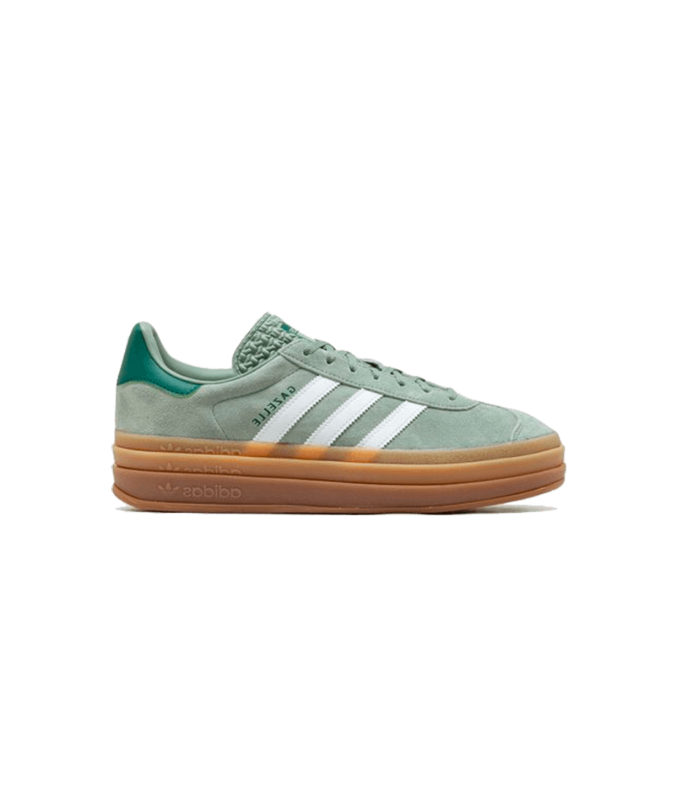 Adidas Gazelle Bold Silver Green