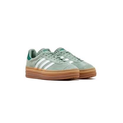 Adidas Gazelle Bold Silver Green