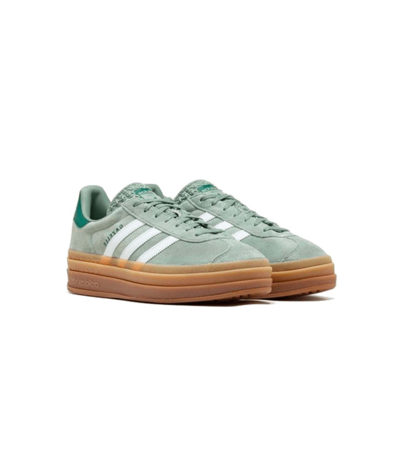 Adidas Gazelle Bold Silver Green